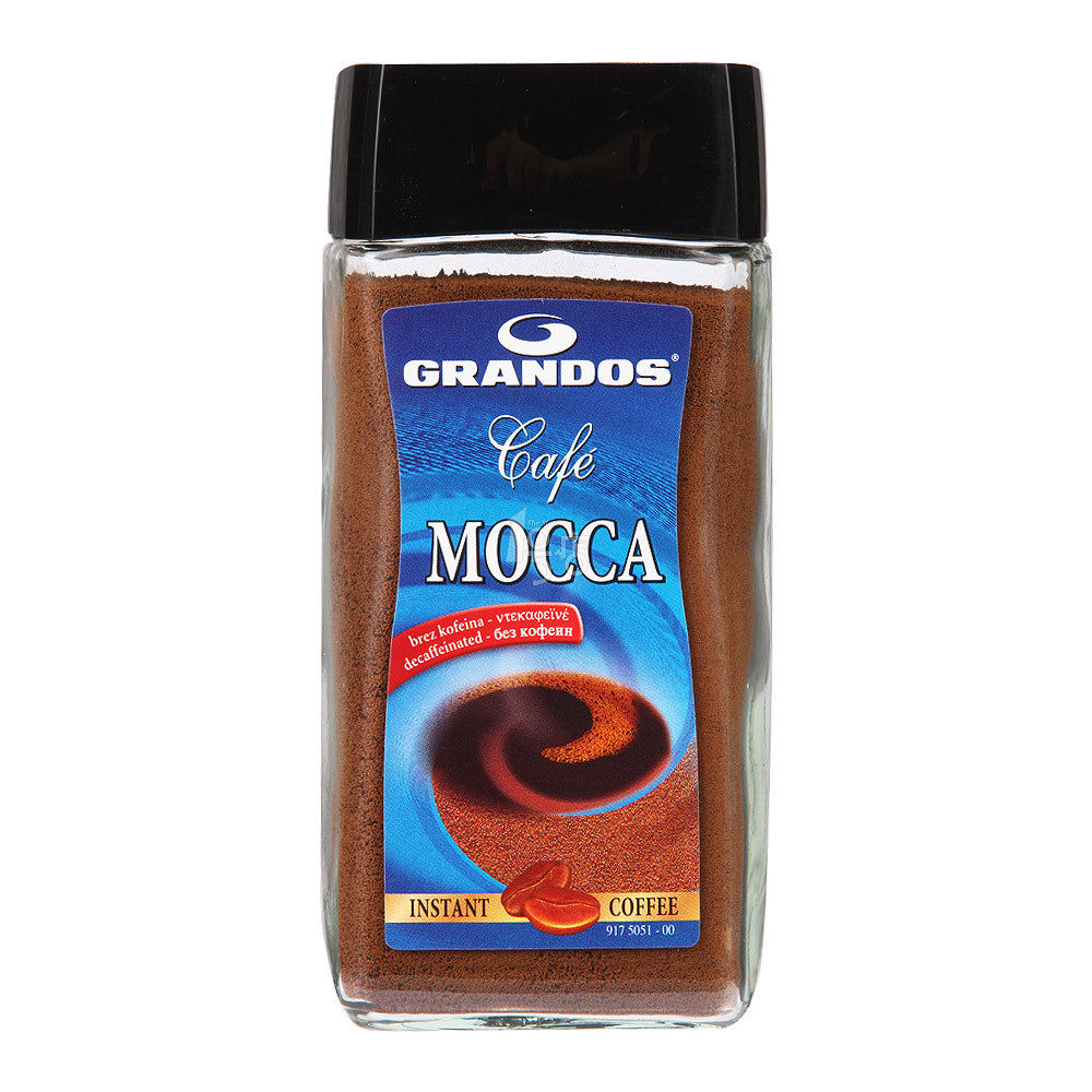 Grandos 格兰特 摩卡脱咖啡 因黑咖啡 100g