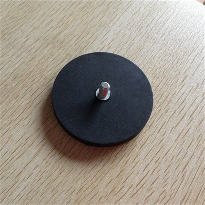 D66mm strong magnetic NdFeB suction cup for manufacturer's coach car night strong magnetic fixed suction plate for suction light of suction light