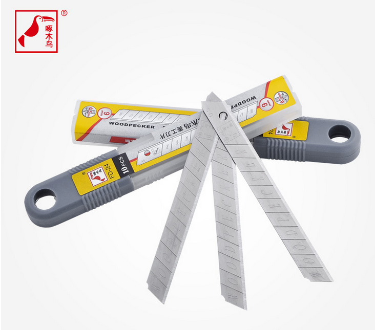 Woodpecker Beauty Knife Sheet Wallpaper Blade Beauty Work Knife Wallpaper Knife small number Mater knife blade FD-24