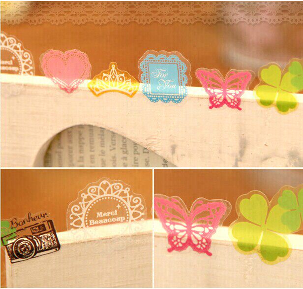 Dream meet DIY album creative stickers Cute fresh album decoration DIY cartoon diary stickers