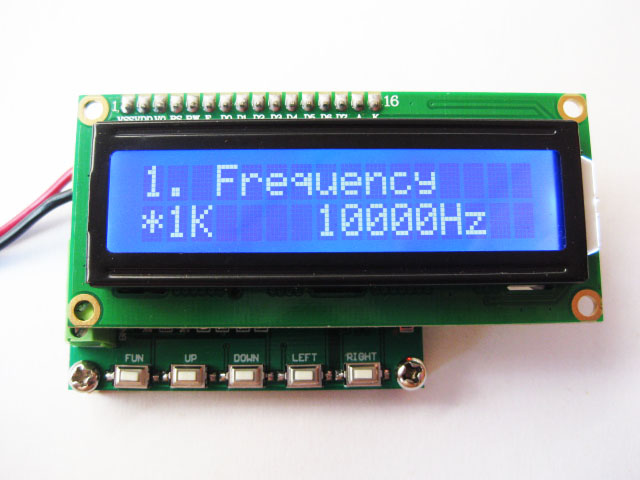 New version of pulse signal generator 1Hz-100KHz PWM servo signal duty cycle