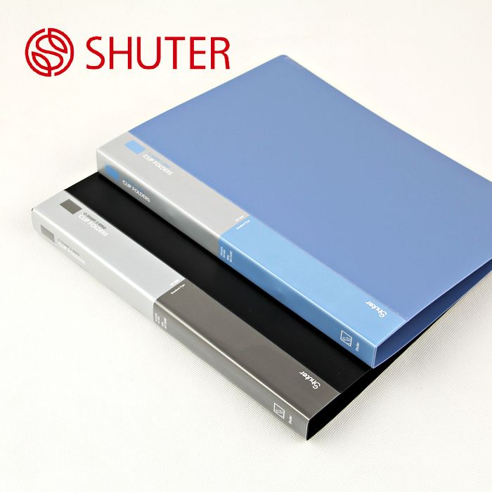 Tree Ed Office Supplies A4 Folder Subloose-leaf Two Holes Information Clip 2 Holes Archives Clip Perforated Plastic Blue Black