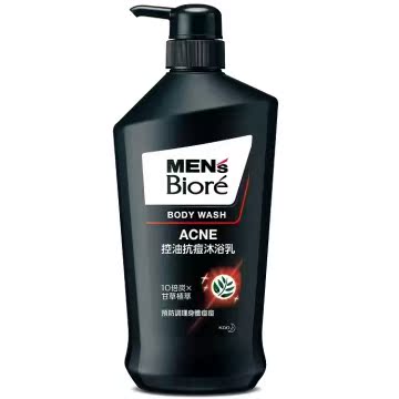 蜜妮 男性控油沐浴乳750mlBiore/碧柔台湾官网直邮进口