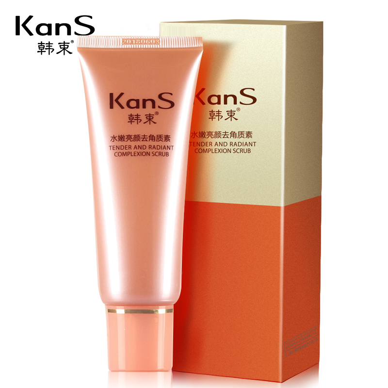Kans/韩束水嫩亮颜去角质素 温和身体去死皮控油面部男女