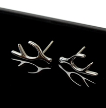 {Deer Rhapsody}925 Silver Antler Earrings