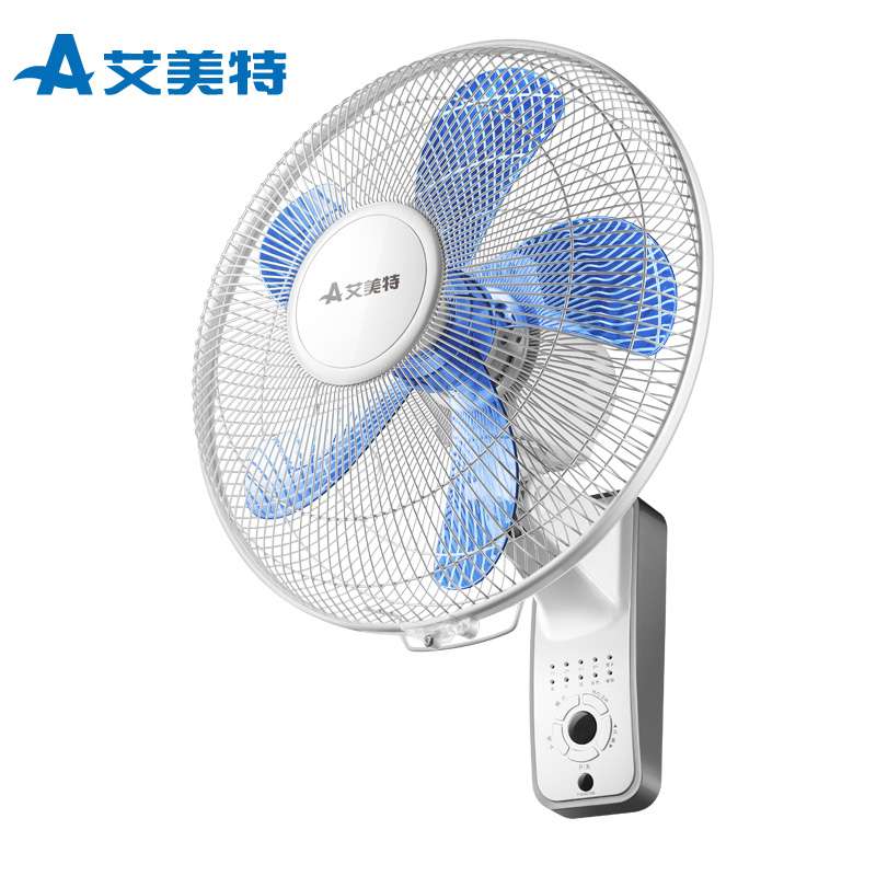 Airmate/艾美特电风扇FW4035R遥控壁扇壁挂家用静音摇头工程扇