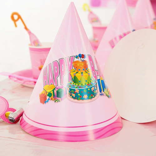Детская мультипликация на день рождения шляпа головы ювелирные ювелирные украшения для вечеринки для вечеринки по заправке вечеринки декоративные принадлежности