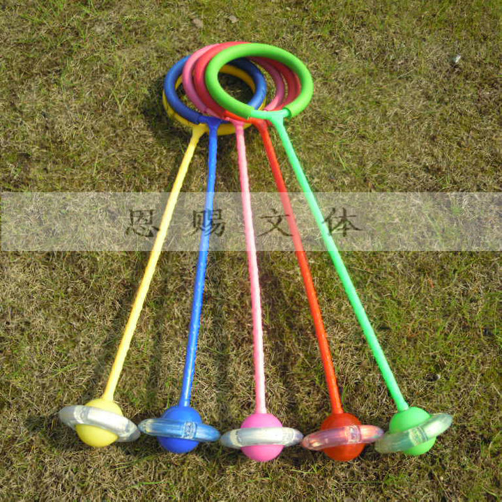 Flash Jump Ball Jump Ball Jumping Ball Jump Ring Jump Ring QQ Dazzling Children's Toy Throwball Wholesale