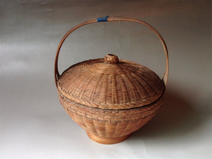 Su Bamboo Ticket Cover in the Qing Dynasty Open Old Folk Old Antique Collection Fidelity Old Fidelity