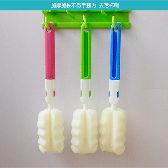 (3 with sponge brush) baby baby bottle brush baby wash bottle brush cleaning brush bottle brush cleaning brush kettle brush