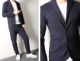 Mùa xuân và mùa thu cao cấp Bộ đồ vest nam giản dị