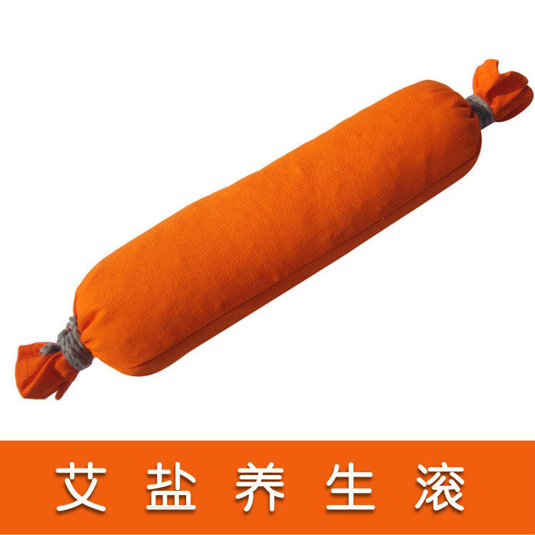 艾盐SPA温灸理疗盐袋 粗盐热敷艾盐包 养生滚包
