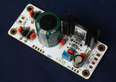 High current linear adjustable power board positive power supply based on LT1084