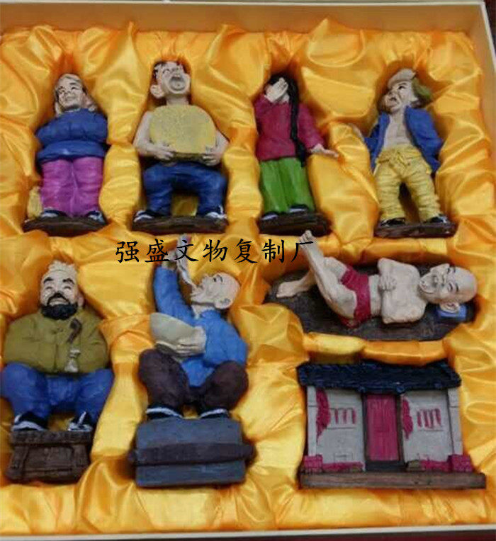Shaanxi Eight Strange Clay Statue Shaanxi Featured Noodle Like Pants with Shaanxi Special Tourist Souvenir Price