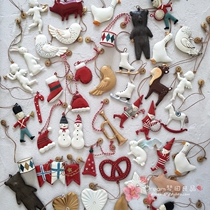 Mengtian Liangpi] Collection Grade ~ Christmas Iron Pendant Christmas Tree Decoration Pendant