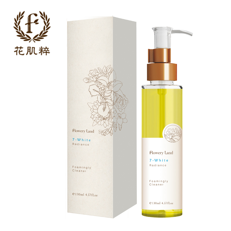 花肌粹七白花清透泡泡卸妆油 卸妆洁面二合一