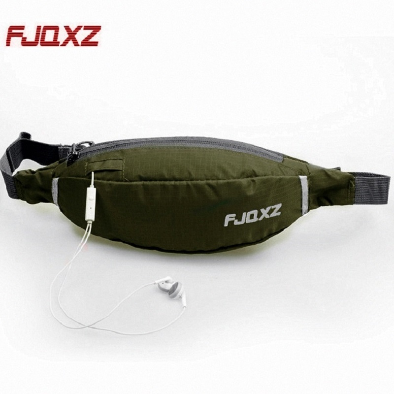 Fashion men's and women's waterproof and breathable sports pockets Outdoor cycling and running bags Korean travel colorful hanging shoulder bags