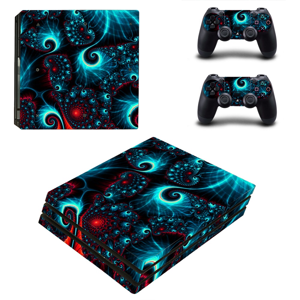 PS4PRO body sticker PS4 scratch-resistant waterproof and dustproof anime color pattern PS4pro electrostatic sticker 45