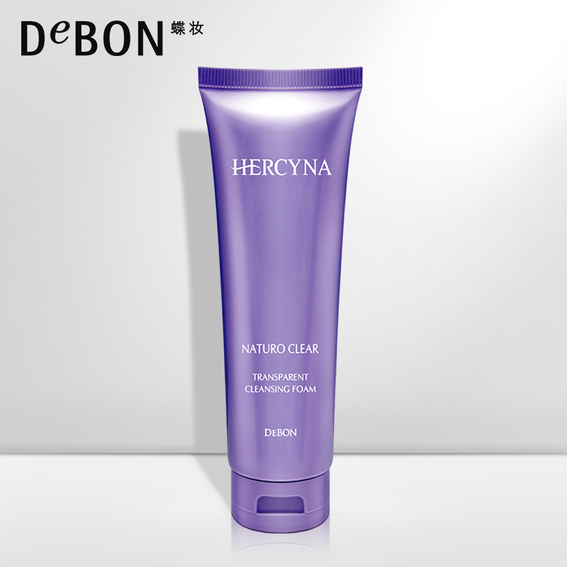 韩国LG旗下 蝶妆DeBON/海皙蓝净透焕能泡沫洁面膏 120G 深层清洁