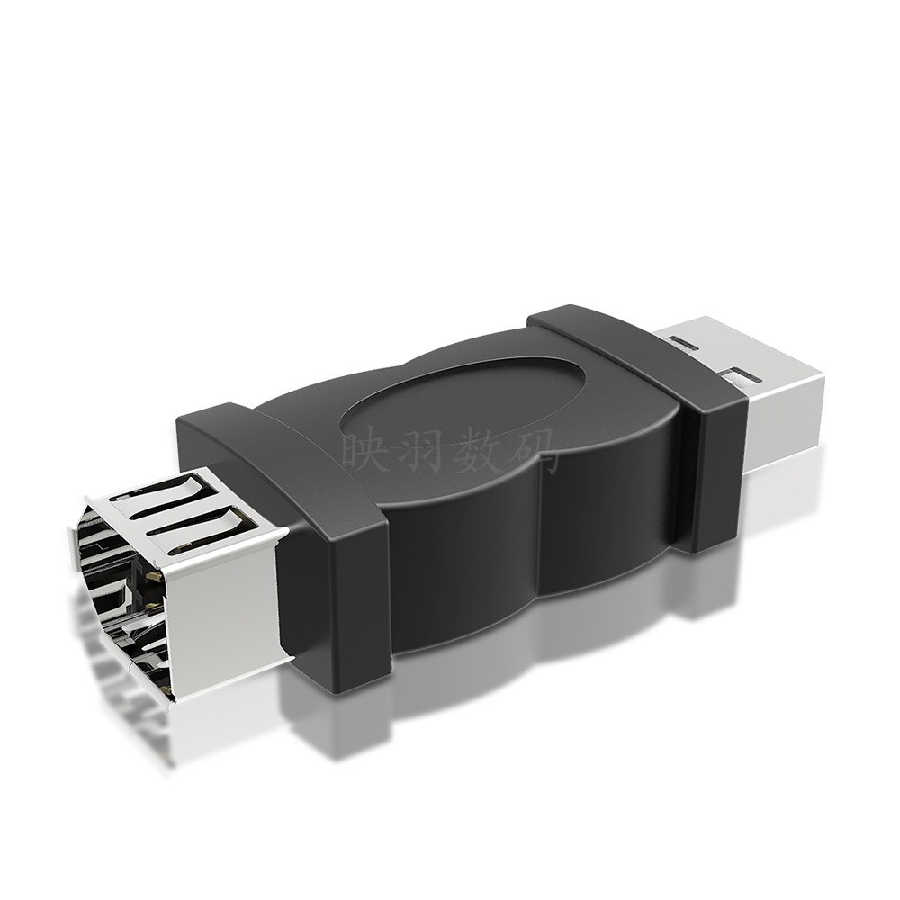 6Pin Female Firewire IEEE 1394 to USB2 0 Type A Male Adapter