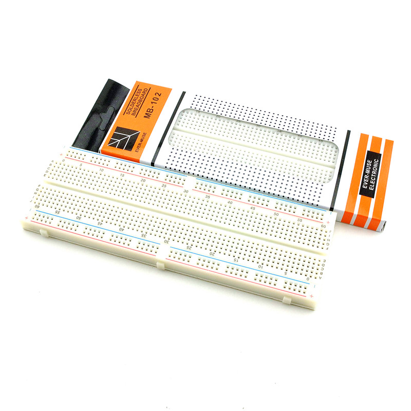 MB-102 High Quality Breadboard Circuit Board Breadboard Experiment Board 165×55×10mm