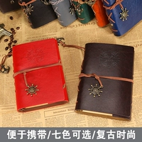 Ретро изысканный блокнот для путешествий, кожаный ноутбук, книга, канцтовары, отрывной лист, популярно в интернете