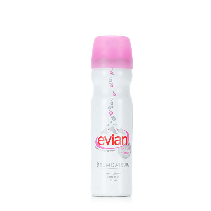 Evian依云矿泉水喷雾保湿补水爽肤水50ml 清凉舒缓