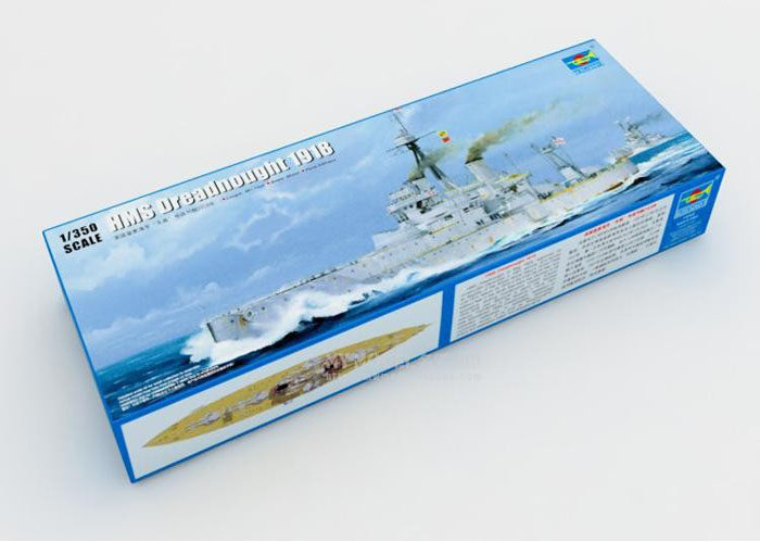 05330 Battleship Intrepid, British Navy, 1918