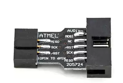 AVRISP USBasp STK500 10PIN to 6PIN standard conversion seat