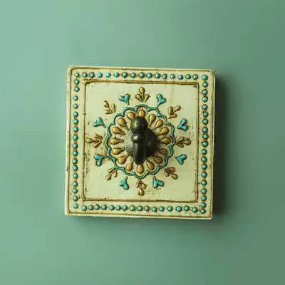 American clothing store display rack Wall hanger hanging clothes hook retro clothes hook decoration adhesive hook nail-free punch