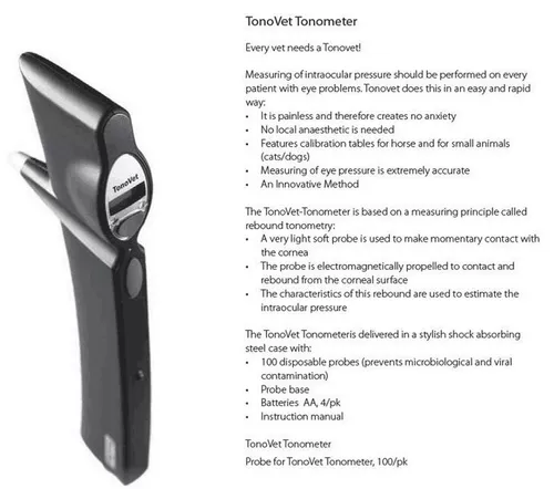 Kruuse - Профессиональный тонометрический измерительный инструмент (подходит для различных животных)