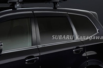 Sbaru Japanese original loaded carbon fiber sticker BC column Carbon fiber patch door window frame Expedition Sticker