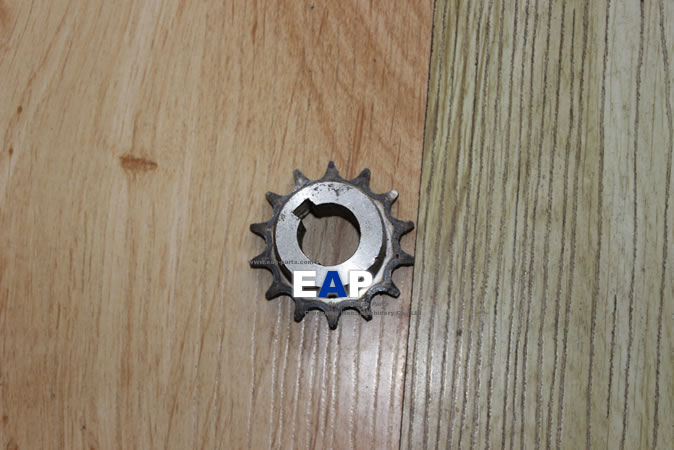 Kart 1 2 clutch deceleration output shaft sprocket (with 428 chain 15 teeth inner diameter 22mm 7mm)