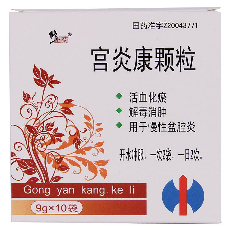 修正 宫炎康颗粒 9g*10袋/盒