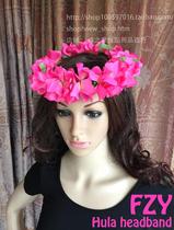 Hawaiian hula lei set bracelets and anklets performance clothing beach seaside lei set lei set