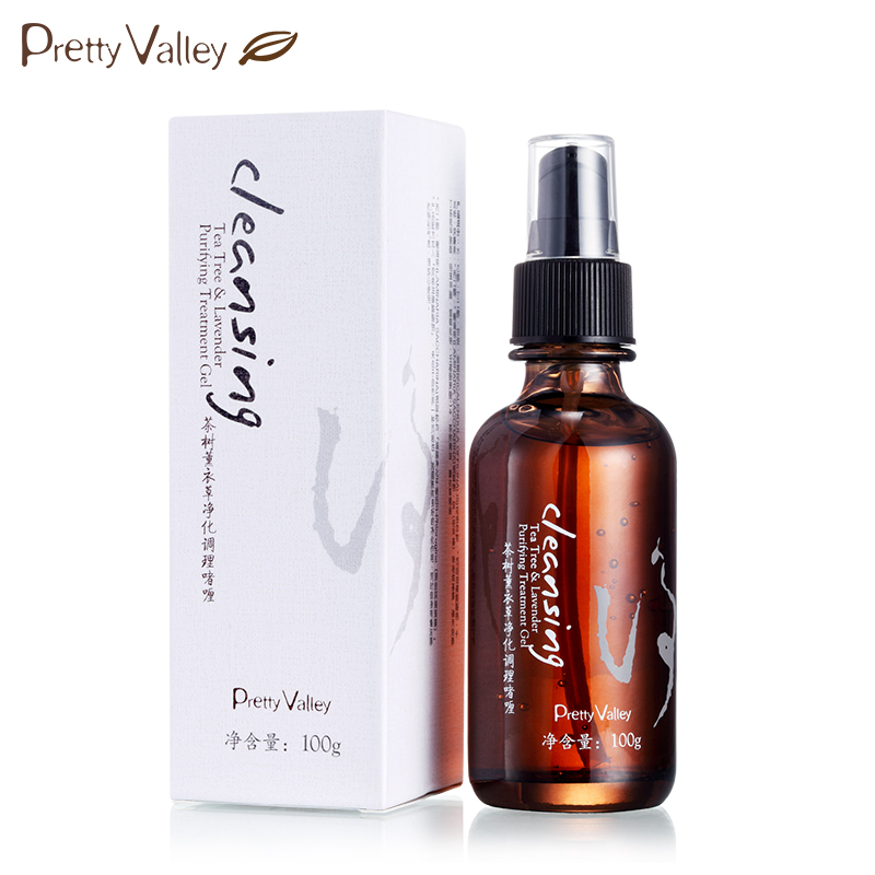 汇美舍 茶树薰衣草净化调理啫喱100g 补水清爽控油 改善毛孔痘印