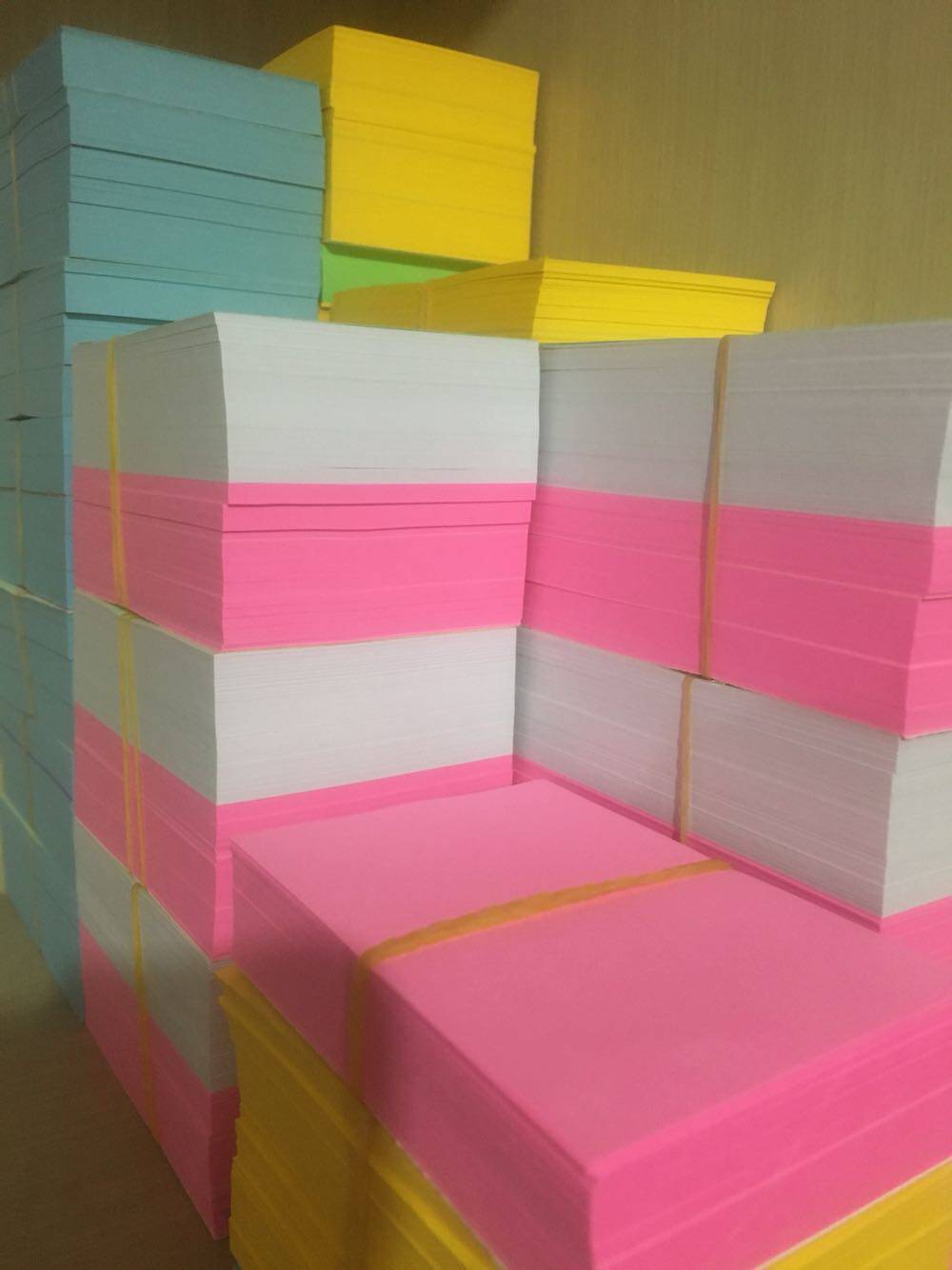 Triangle paper 7 times 10 cm Triangle origami material Handmade origami color 100 sheets of work paper multi-color selection