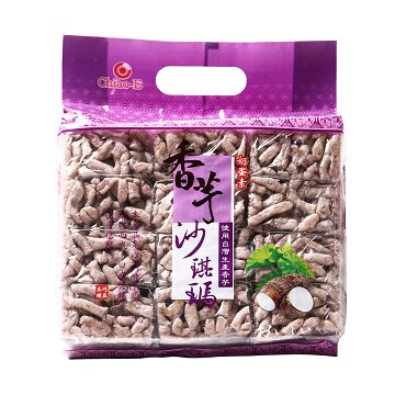 巧益 香芋沙琪玛 500g台湾官网直邮进口