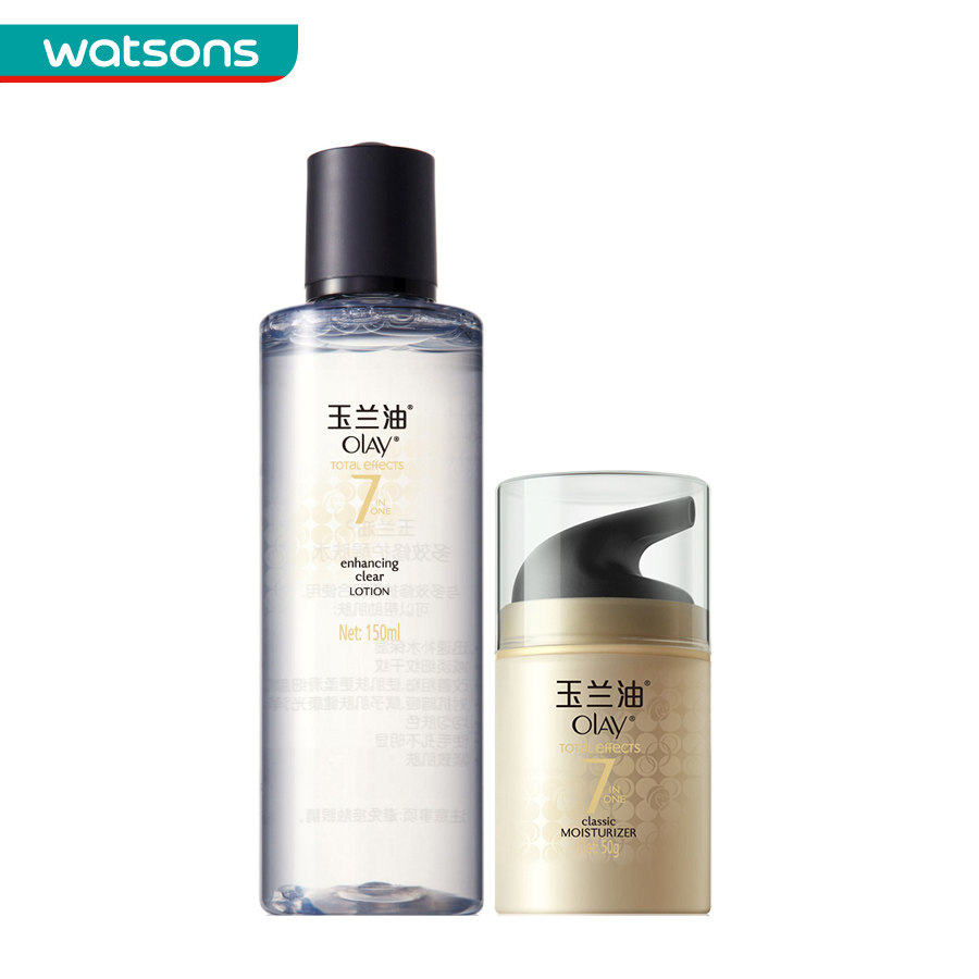 【屈臣氏】 玉兰油多效修护霜50g+多效修护醒肤水150ml