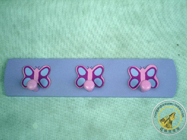 (Special Price) Children's Wooden Small Furniture Hat Hook Animal Wall-mounted Pattern Variety Available