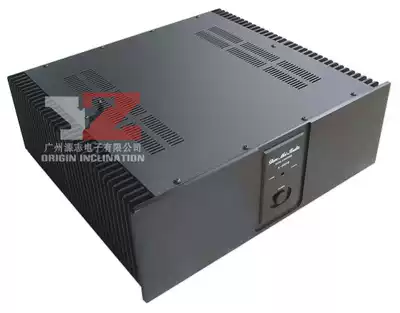 A2001B pure amplifier chassis with large exposed heat dissipation