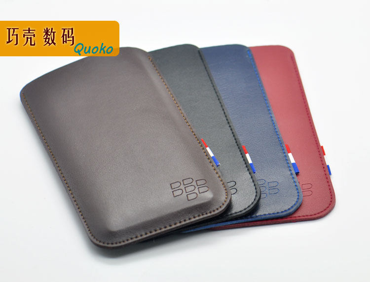 Customized BlackBerry Priv Leather Set Link Socket Protective Case Insider - style Française style