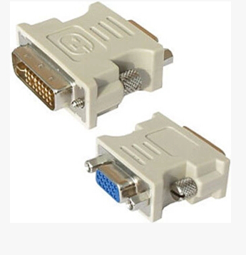DVI to VGA adapter conversion head dvi to VGA head male to female graphics card display