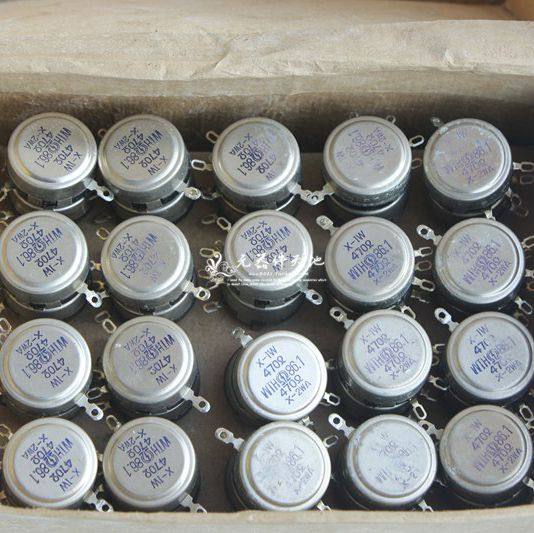 New stock WTH-4 Double contact 1W 2W 4 7 0 Omega European Fever Gallbladder potentiometers potential 6 Yuan only