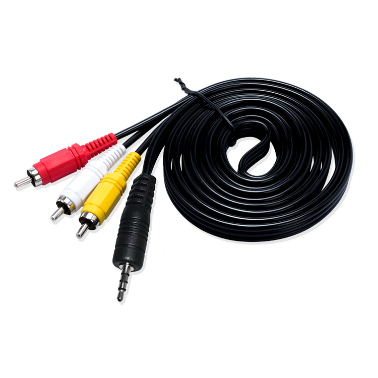 3 5mm Go Three Lotus Line 1 5 m 3 5 turn 3RCA Audio and video Line 1 Sub-3 Lotus Line AV Line AV Line