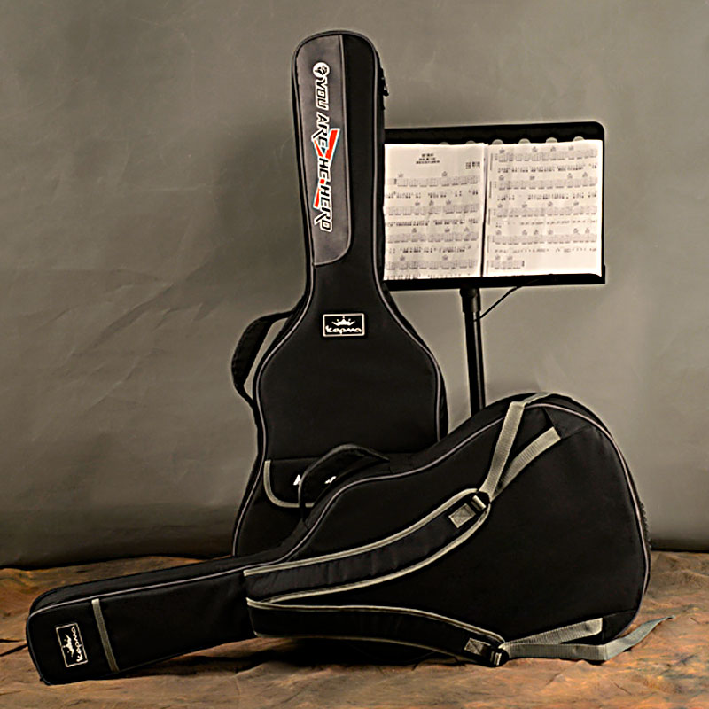 Kepma Kama guitar bag 41 inch 36 inch Kama black guitar bag waterproof thickened sponge shoulder type