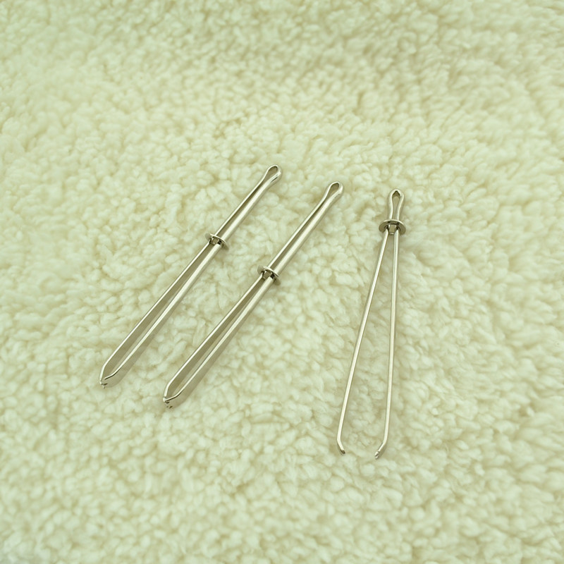 DIY hand-made common tools rope wearer rope clip belt wearer wear rubber band utility clip silver