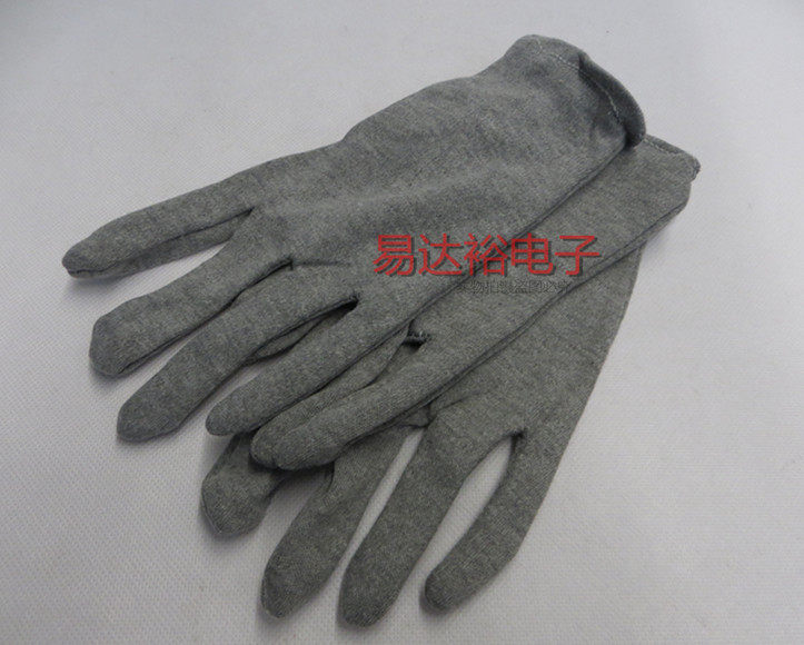 Grey Cotton Cloth Gloves Laubo Pure Cotton Working Gloves Homework Gloves Cotton Yarn Gloves