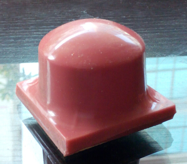 A50 diameter 41mm round moving print offset head marking machine glue head printed word die rubber die silicone head eraser