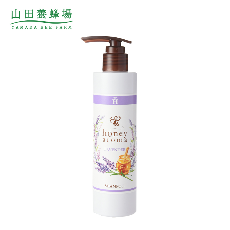 【日本直邮】山田养蜂场 honey蜂蜜芳香 柔滑薰衣草洗发水 200ml